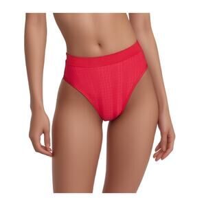 L*Space Frenchi Bikini Bottom Bitsy in Lipstick Red NWT Size Large